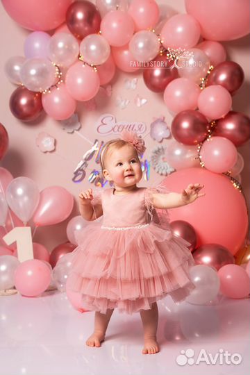 Фотосессия первого годика (2-3го) Москва годовасие