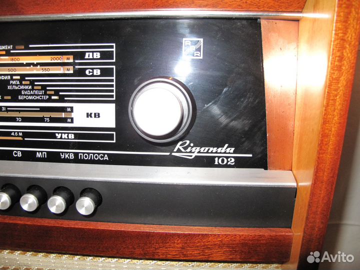 Радиола Ригонда 102 после реставрации