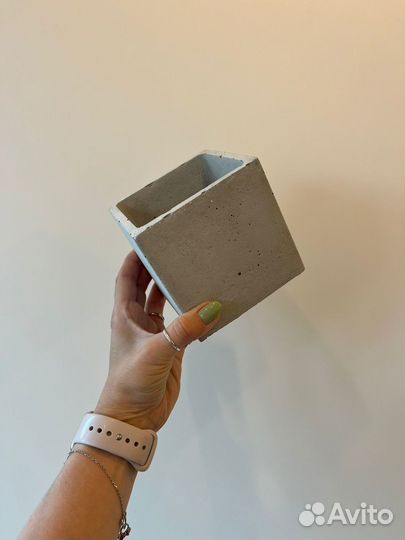 Бетонные кашпо