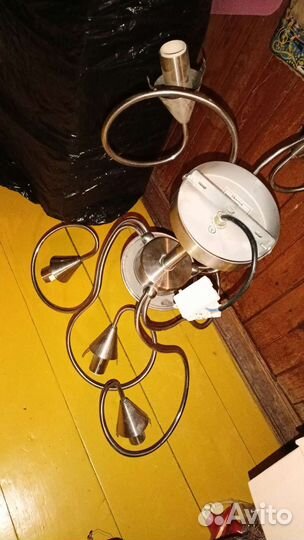 Люстра потолочная подвесная бу