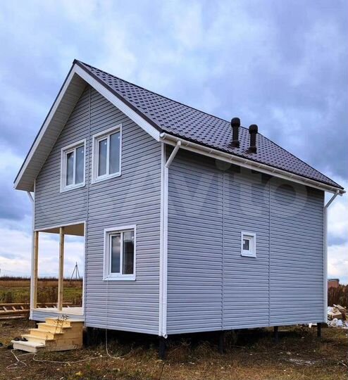 Дом 80 м² на участке 10 сот.