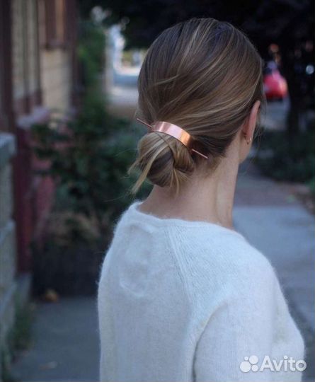 Заколка метал для пучка