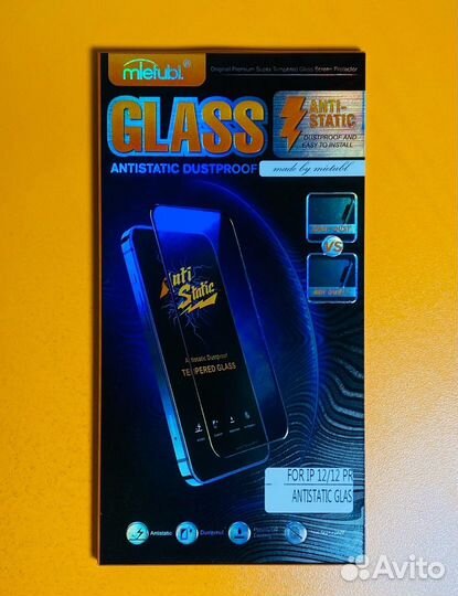Защитное стекло на iPhone 12/12 pro mietubl