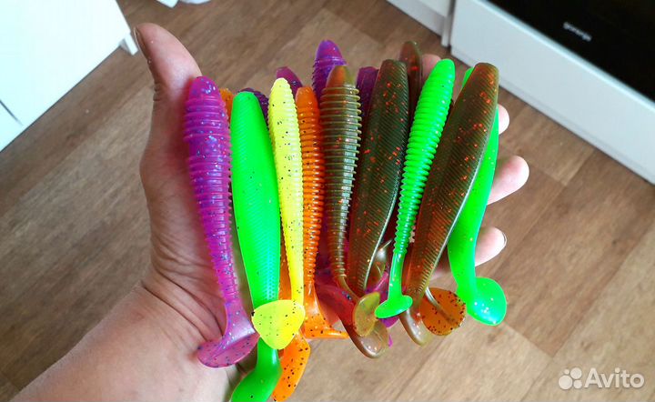 Силиконовые приманки на щуку и судака