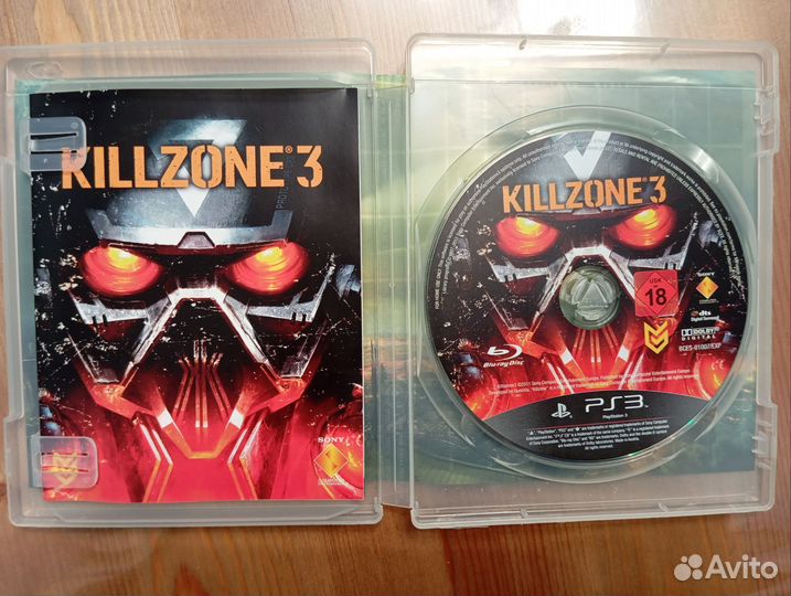 Диск для ps3 Killzone 3