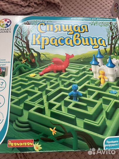 Настольные игры спящая красавица bondibon