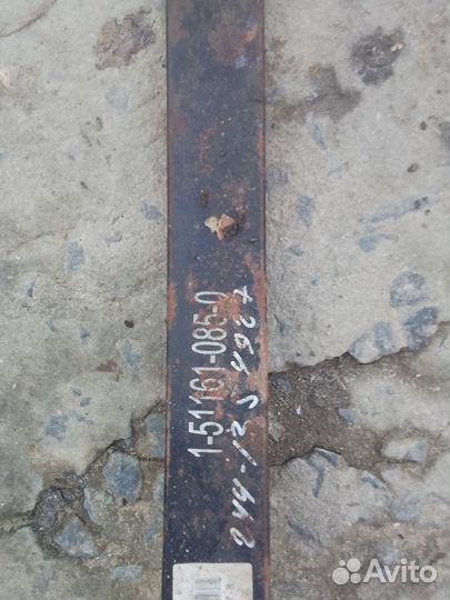 Коренной лист рессоры