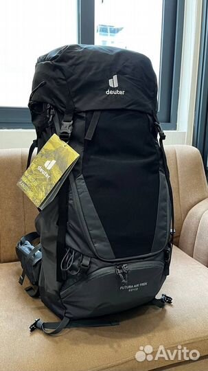 Рюкзак Deuter Futura Air Trek 60+10 чёрный