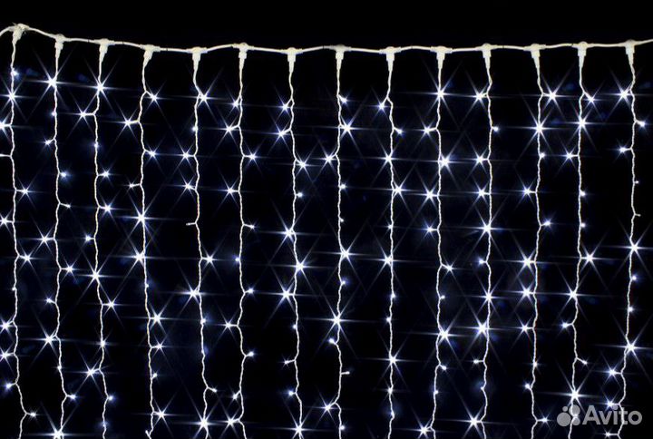 Гирлянда занавес уличная светодиодная