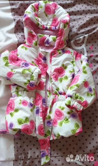 Куртка для девочки 86-92