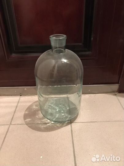 Бутыль стекло, 10 литров