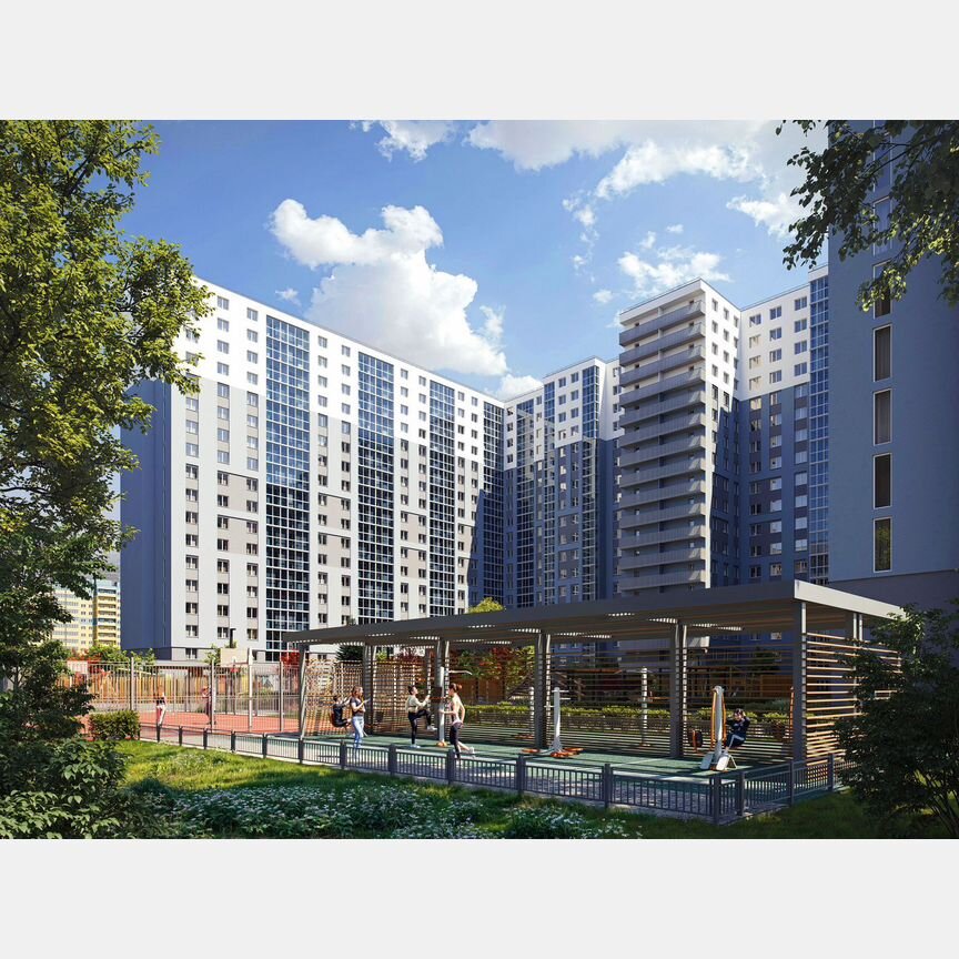 1-к. квартира, 35,2 м², 14/19 эт.