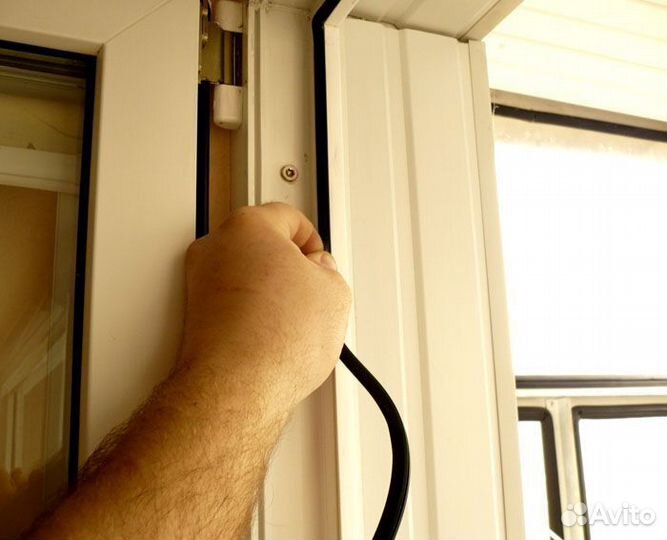 Меняем уплотнитель/резинку на пвх окнах
