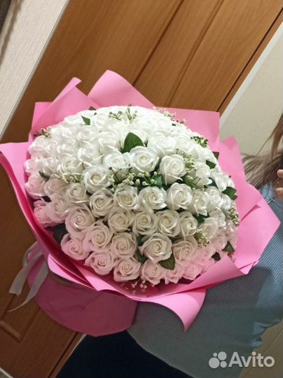 Букеты из мыльных цветов