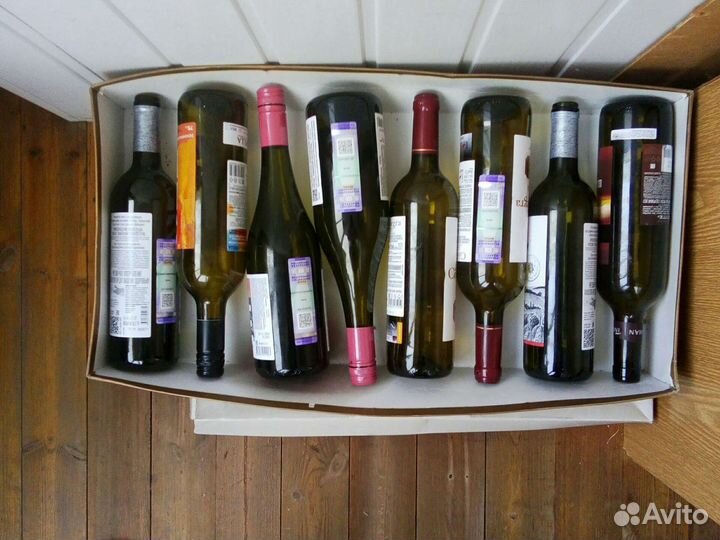 Бутылка винная 0 75