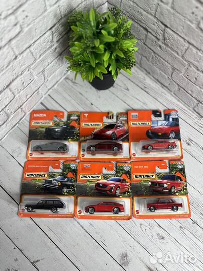 Машинки matchbox