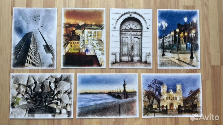 Открытки Санкт-Петербург Подарки Сувениры