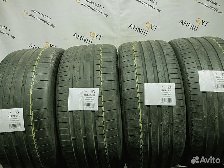 Continental SportContact 6 285/35 R23 94Y