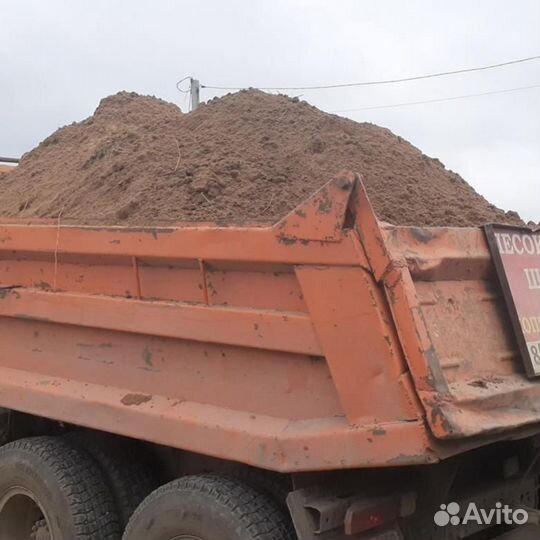 Суглинок для засыпки Вашего участка и перегной кор