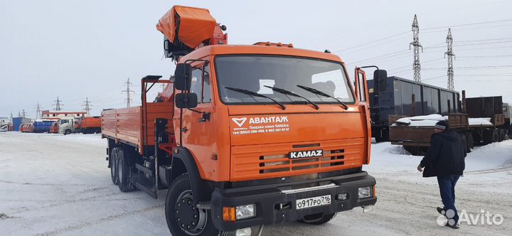 КамАЗ 65115 с КМУ, 2023