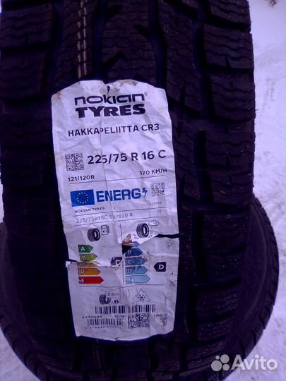 Nokian Tyres Hakkapeliitta CR3 225/75 R16 B