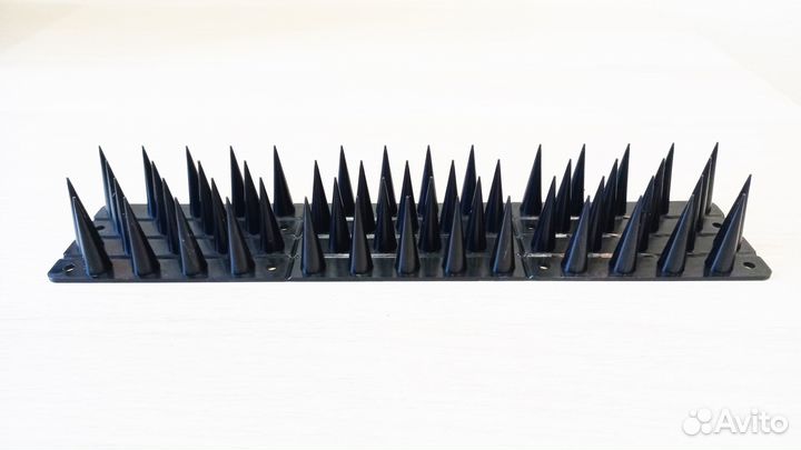 Шипы от птиц и животных лук барьер 60х300 мм чёрн