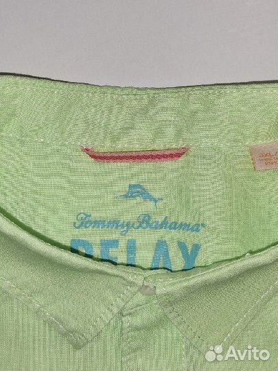 Рубашка мужская льняная большая