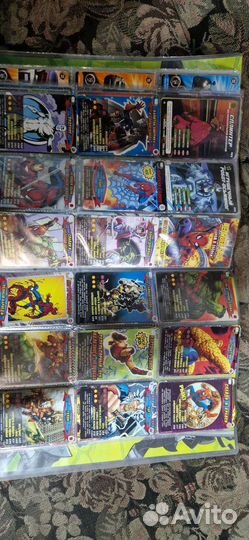 Карточки человек паук герои и злодеи