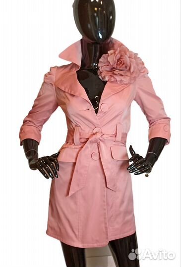 Плащ шелковый летнее пальто Vevery