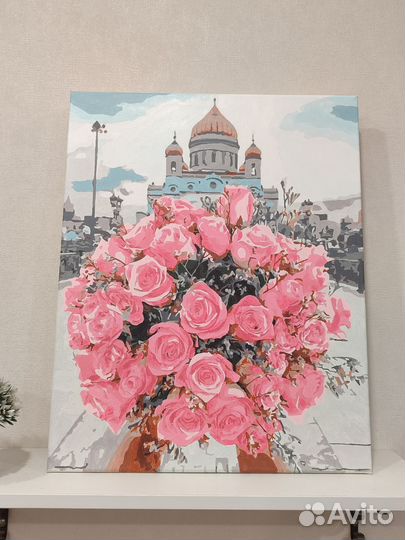 Картина по номерам, готовая