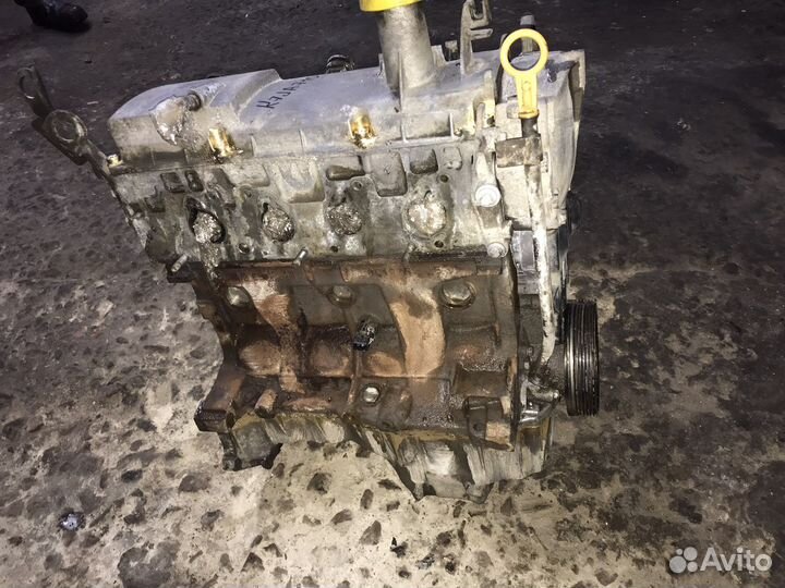 Двигатель 1,4 K7JA710 Renault logan