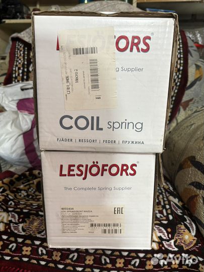 Пружины передние форд мазда