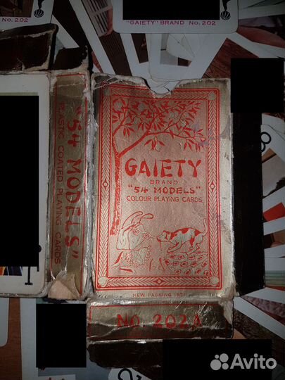 Эротические карты Gaiety, винтаж, 1970ые