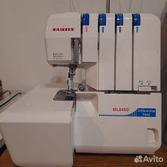 Оверлок бу family ml645d