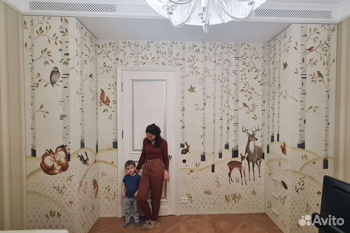 Роспись стен, портреты на заказ