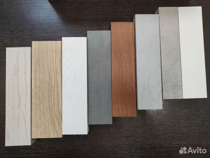 Декоративная рейка в масле, лаке, пленке пвх