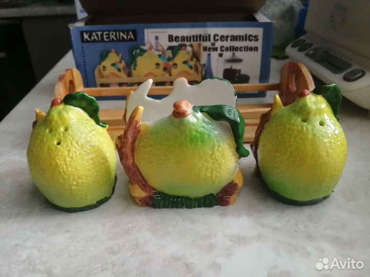 Набор для специй керамика