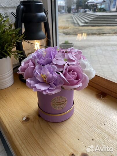 Букет из мыльных роз на последний звонок