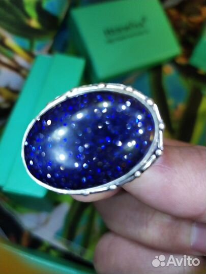 Кольцо серебряное с 