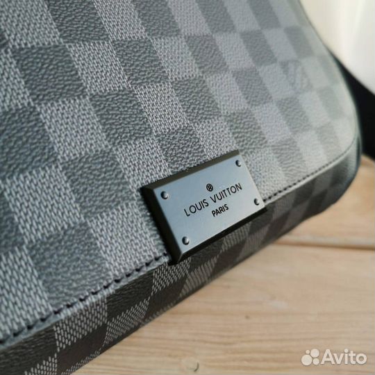 Сумка мужская Louis Vuitton LV канва Graphite