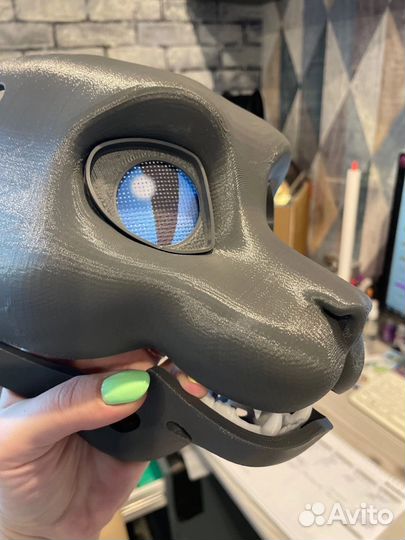 Маска Котик фурсьют