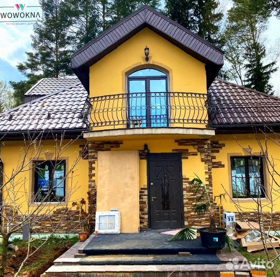 Окна пластикивые круглые арочные