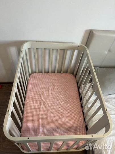 Детская кровать happy baby mommy love+матрас