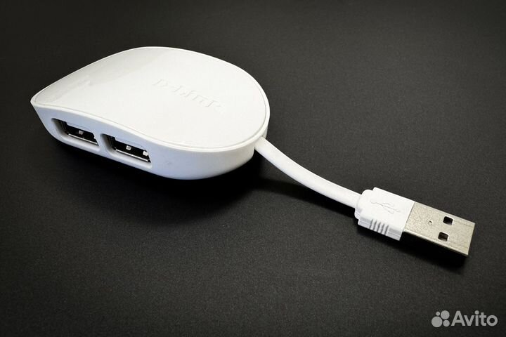 Концентратор разветвитель USB 2.0, 4 порта