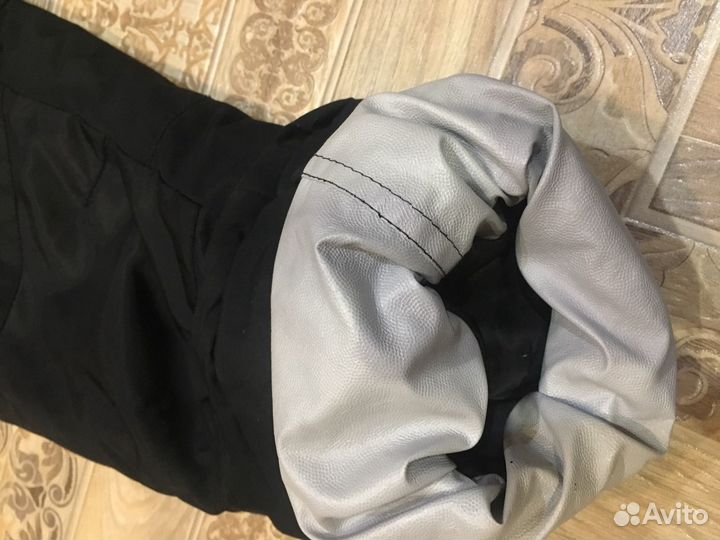 Зимние брюки полукомбинезон для мальчика