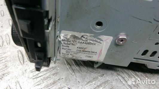 Магнитола mazda 6 1 (EDN22I401)