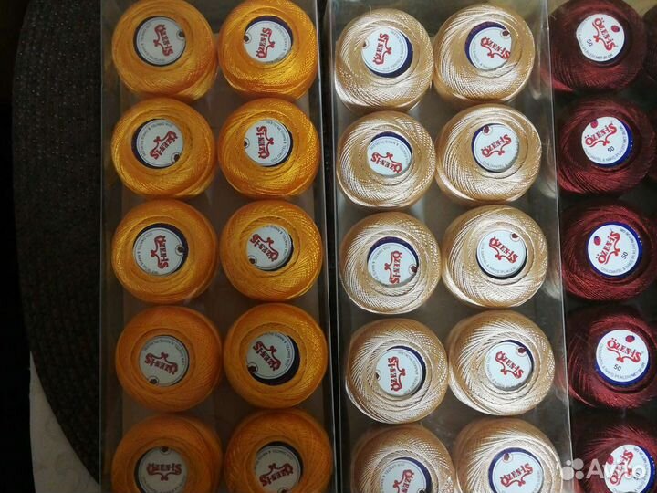 Пряжа ирис микрофибра по 20гр 50м в упаковке 10шт