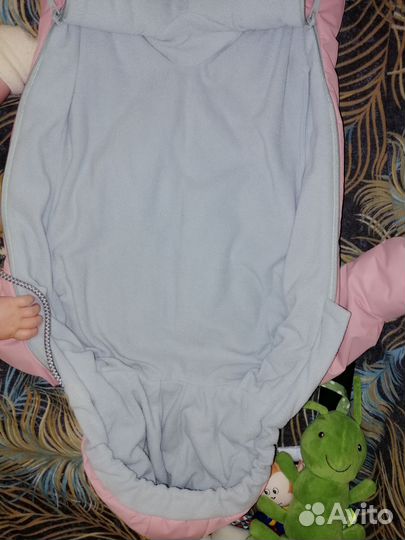 Конверт с комбинезоном для девочки xoxo