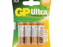 Батарейка щелочная GP LR6 (AA) Ultra Alkaline 1.5В