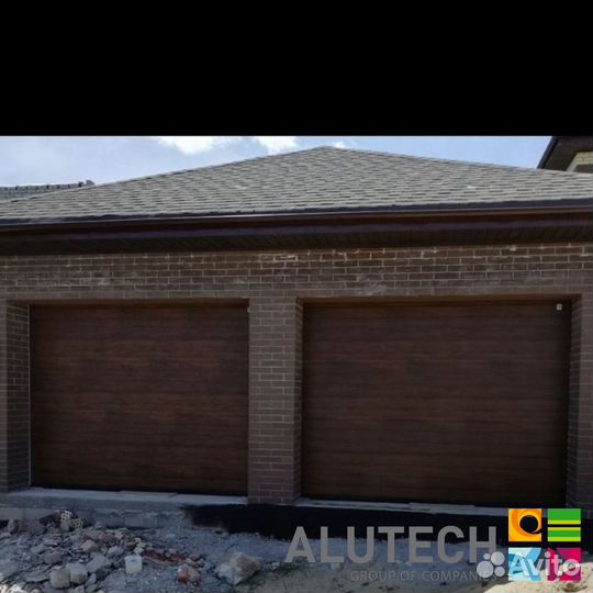 Гаражные ворота alutech